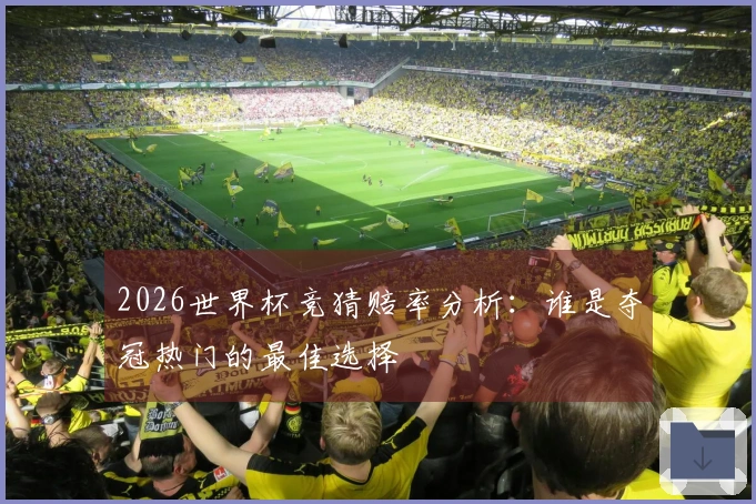 2026世界杯竞猜赔率分析：谁是夺冠热门的最佳选择